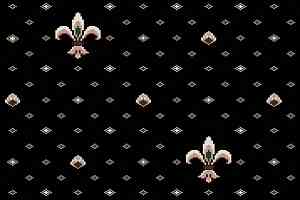 Ковролин ECO Виктория 01 (лилия) Black фото  | FLOORDEALER